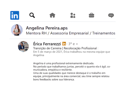 Depoimento Erica Ferrarezzi